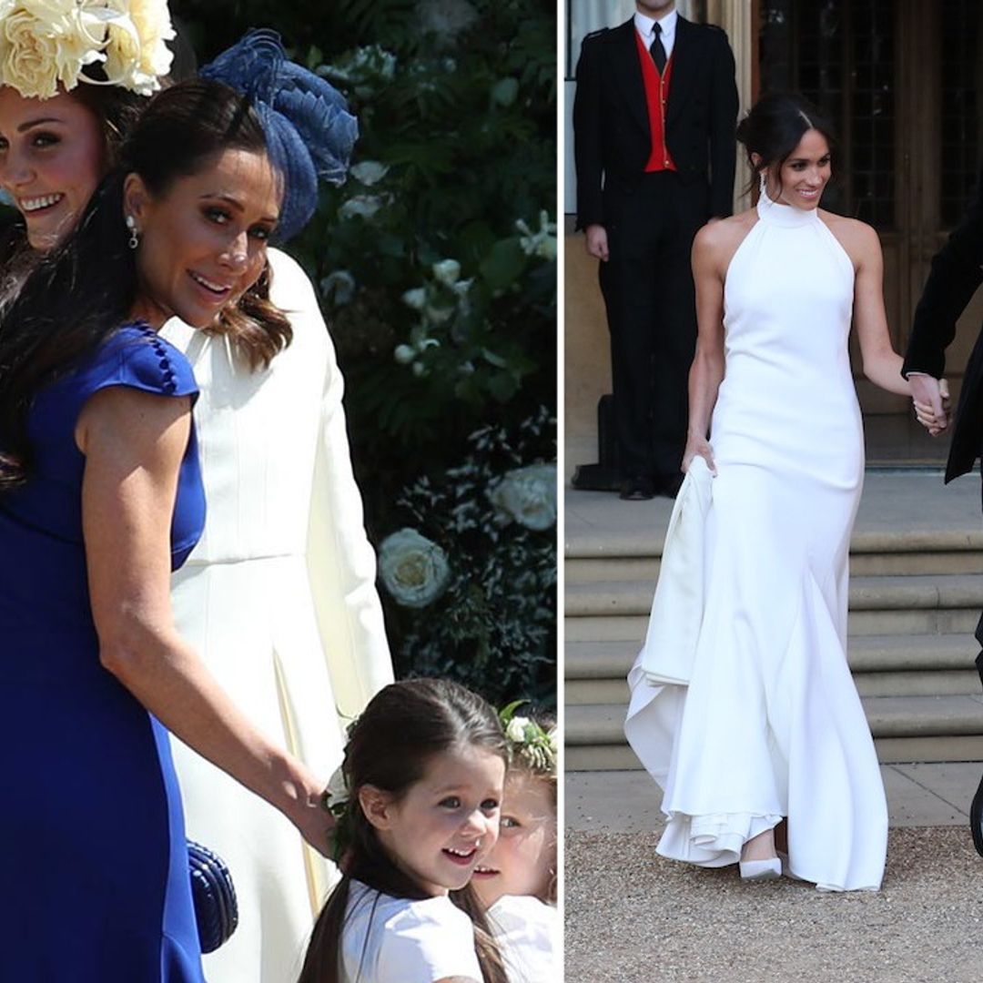 Duchess Meghan's stylist bestie Jessica Mulroney just dressed a bride in an EXACT dupe of her royal wedding dress