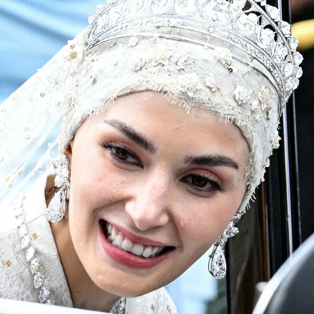 Princess Anisha Rosnah wows in Victoria Beckham gown