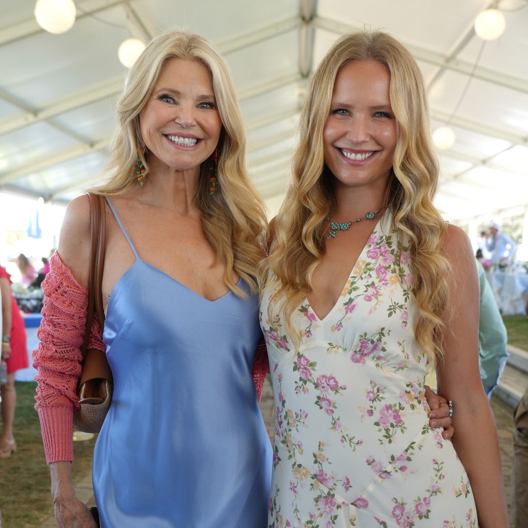 Christie Brinkley and her daughter Sailor could be sisters in matching red carpet moment