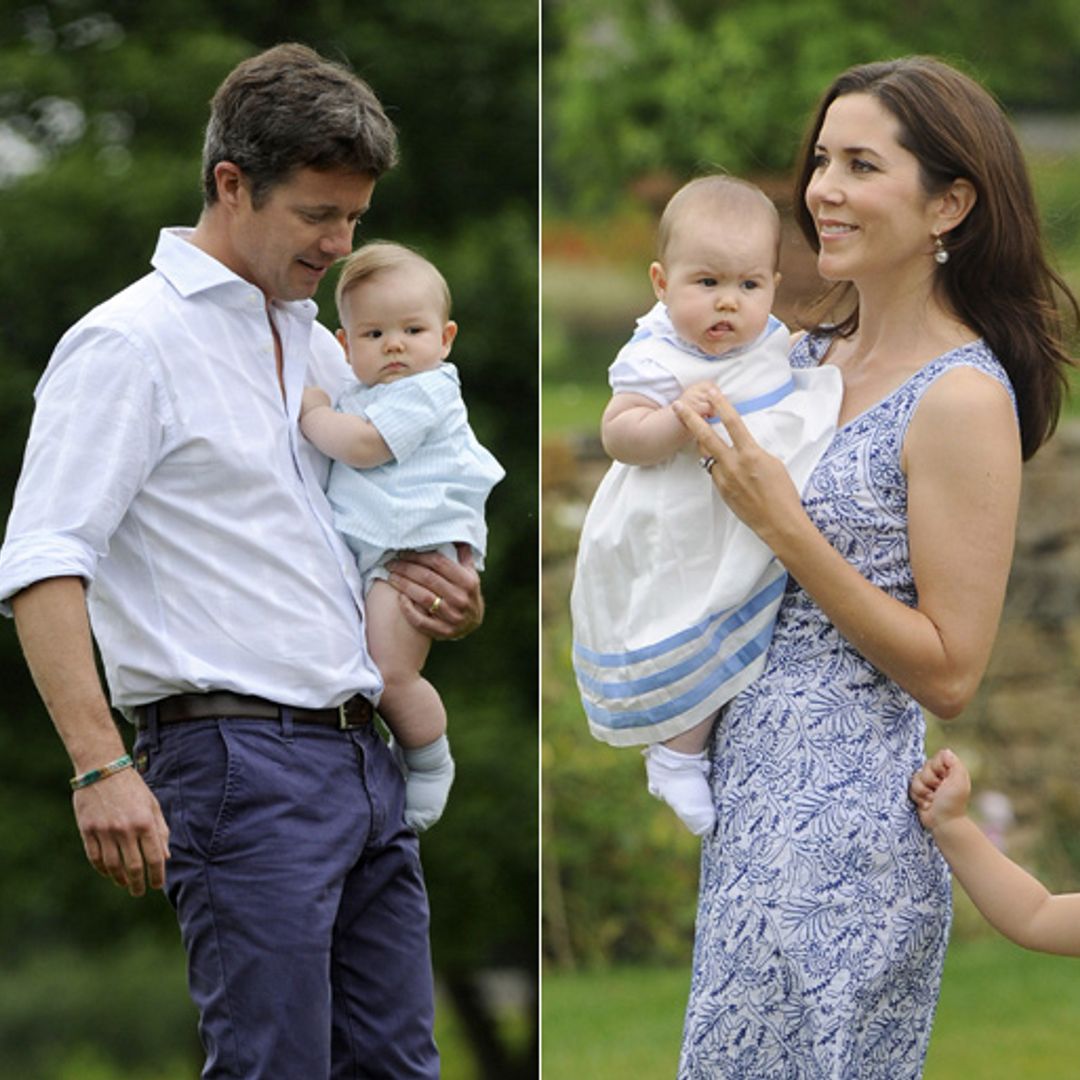 Frederik and Mary's adorable twins showered with love in happy family snaps