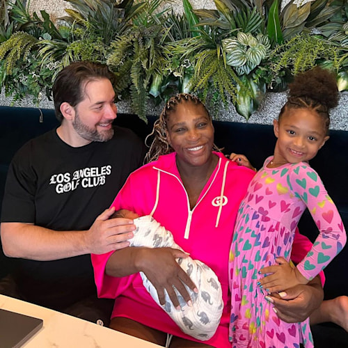 Serena Williams reveals who is right by her side supporting her as she ...