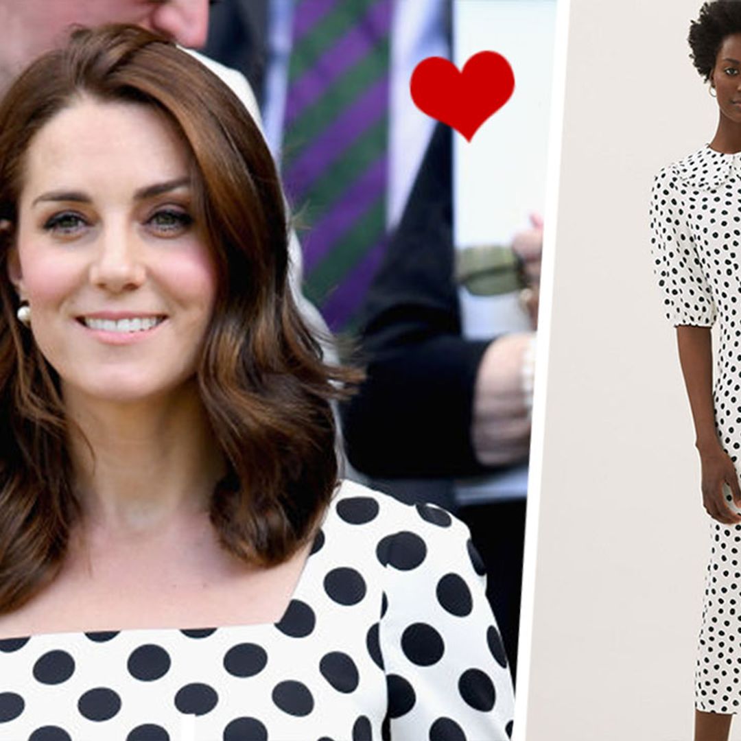 Marks & Spencer's summer polka dot dress has Kate Middleton's name all over it