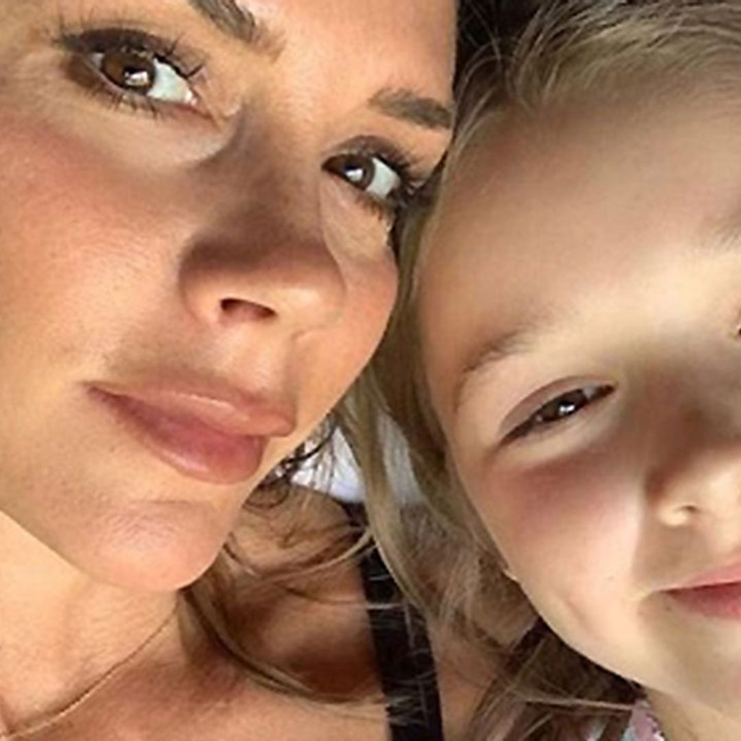 Victoria Beckham treats daughter Harper to some luxury pampering on family holiday