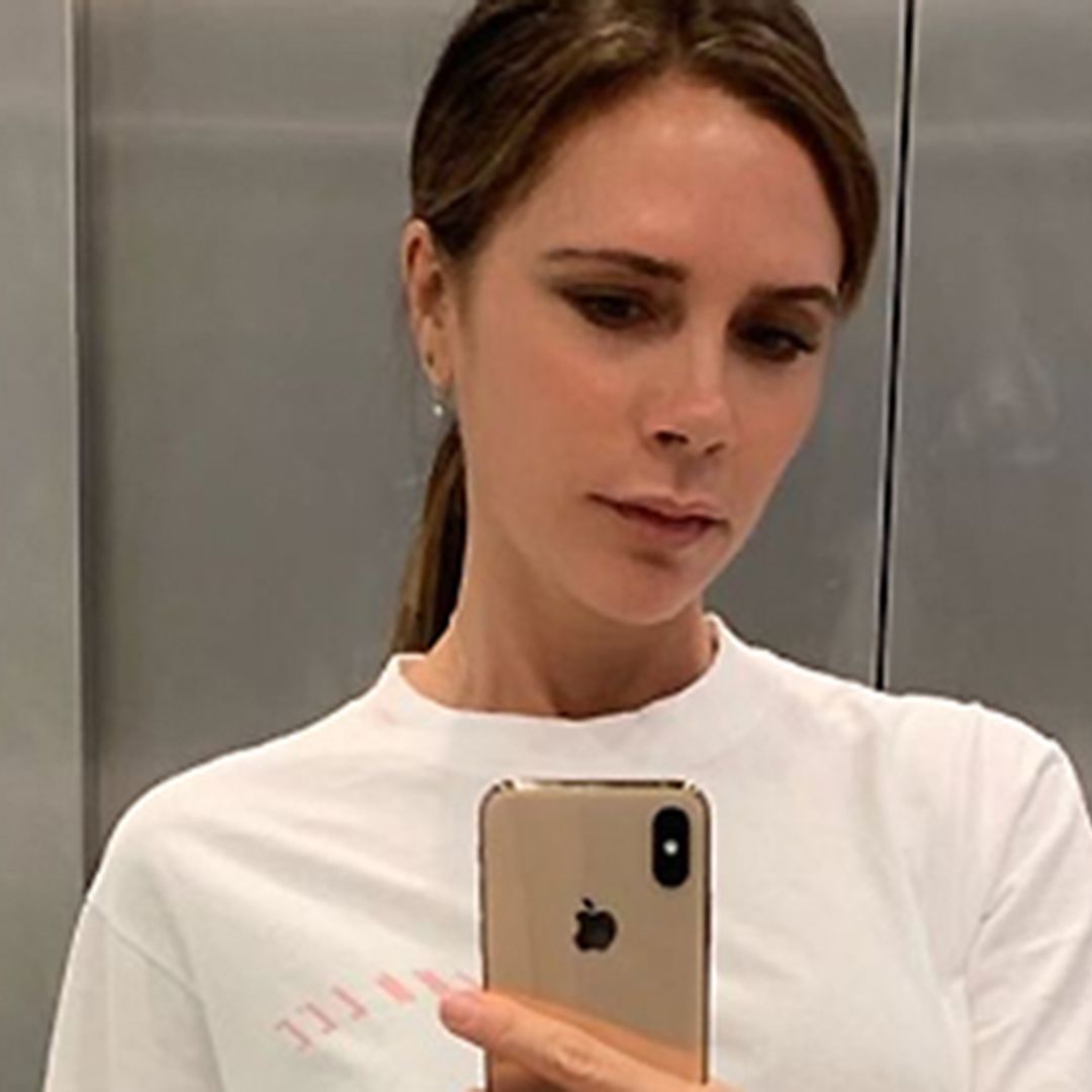 Victoria Beckham just tie-dyed her £95 designer T-shirts – and the results are impressive