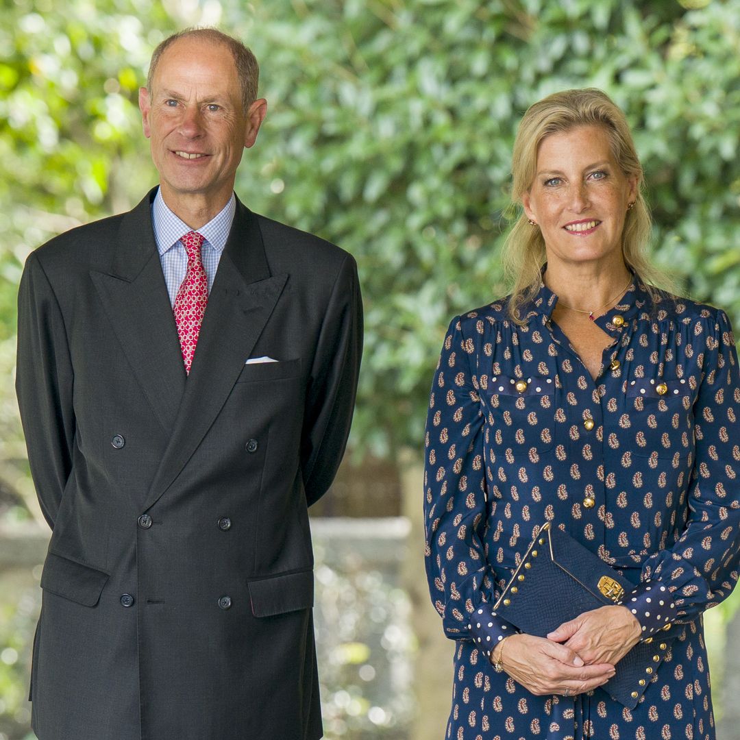 Duchess Sophie stuns in ethereal rose garden dress as she meets Japanese royalty in Tokyo