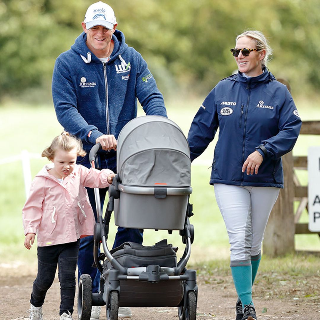 Mike Tindall gives adorable update on one-week-old baby Lucas Philip Tindall