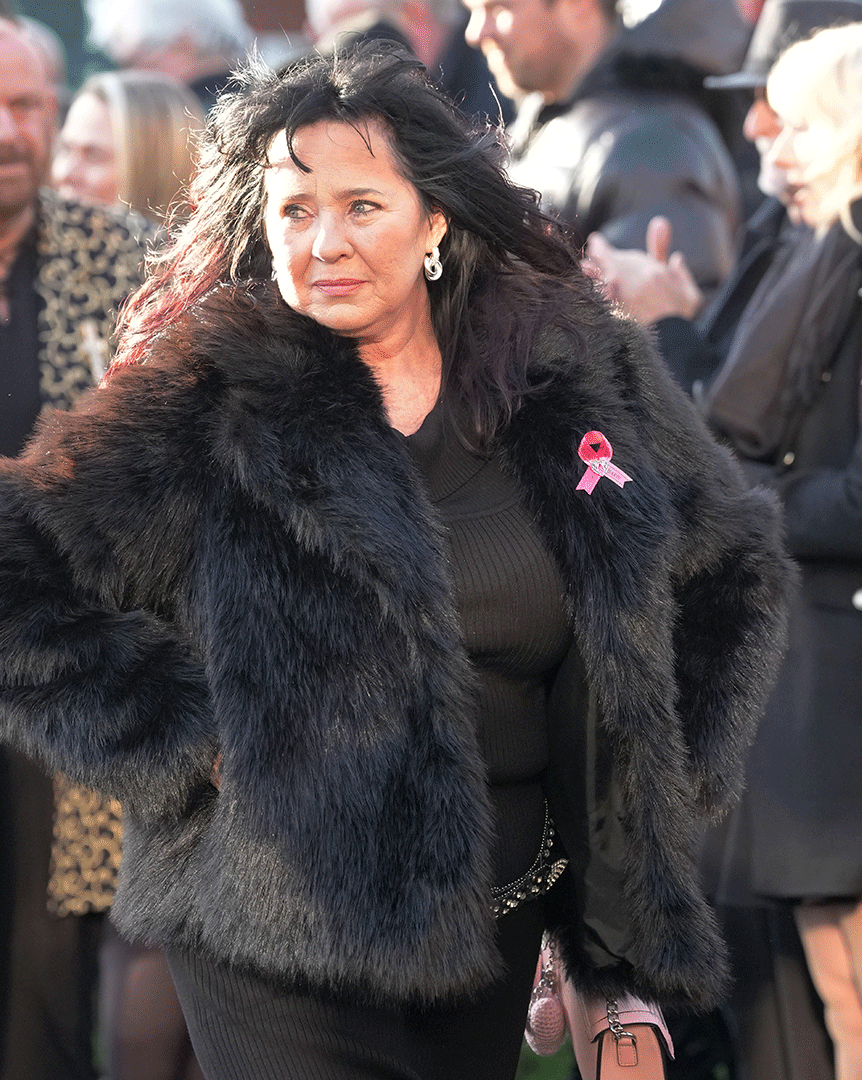 Coleen Nolan leads mourners at sister Linda's funeral - all the photos