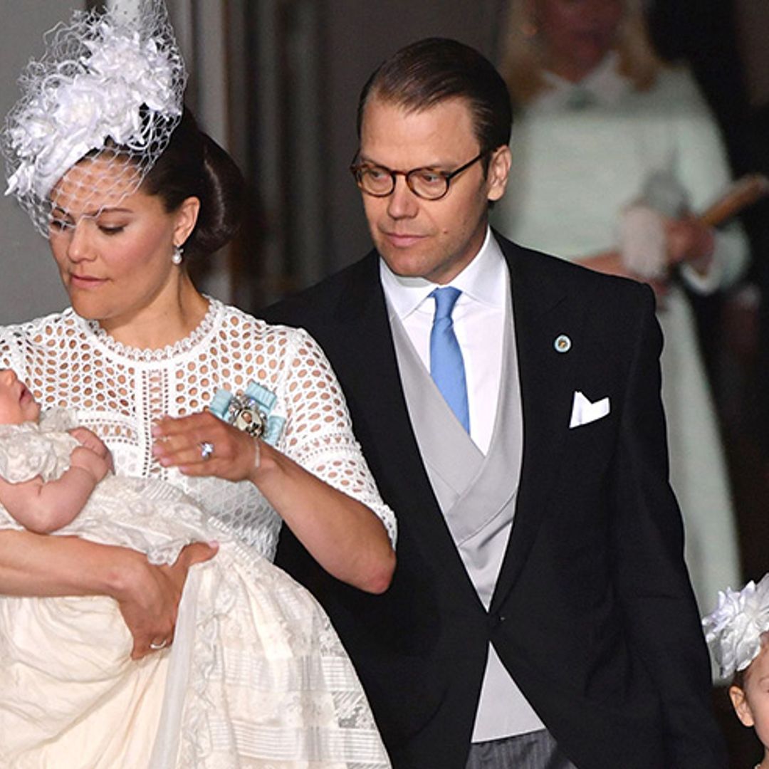 Prince Oscar of Sweden's christening: all the details and adorable photos