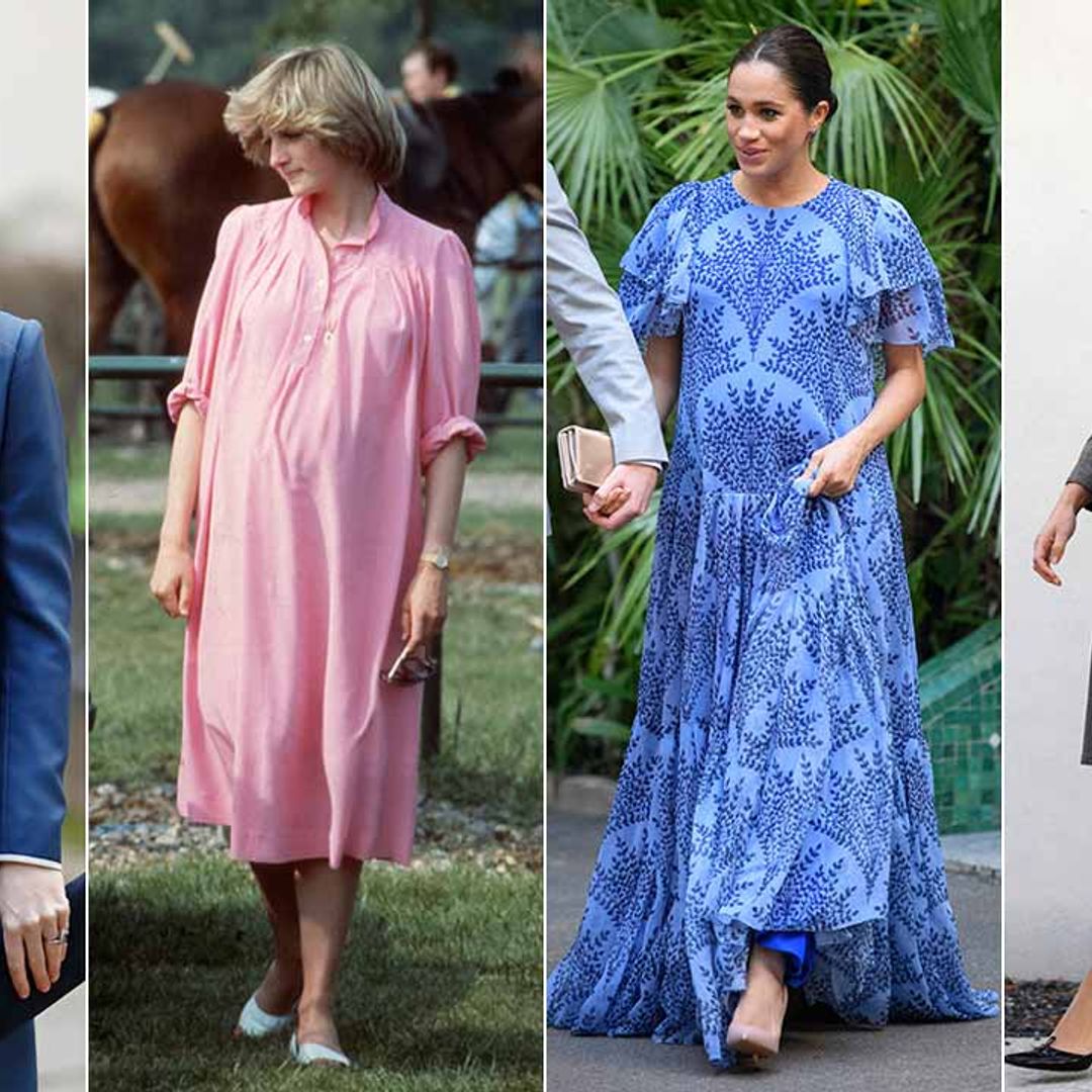 Pregnant royals ready to pop! 14 final photos before they gave birth