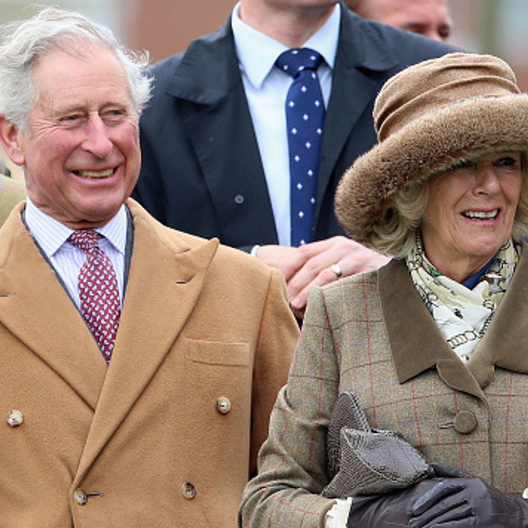 Prince Charles and Camilla cheer on sheep at charity race