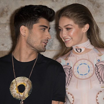 Gigi Hadid Models Backless Dress For H&M Ad After Zayn Malik Split