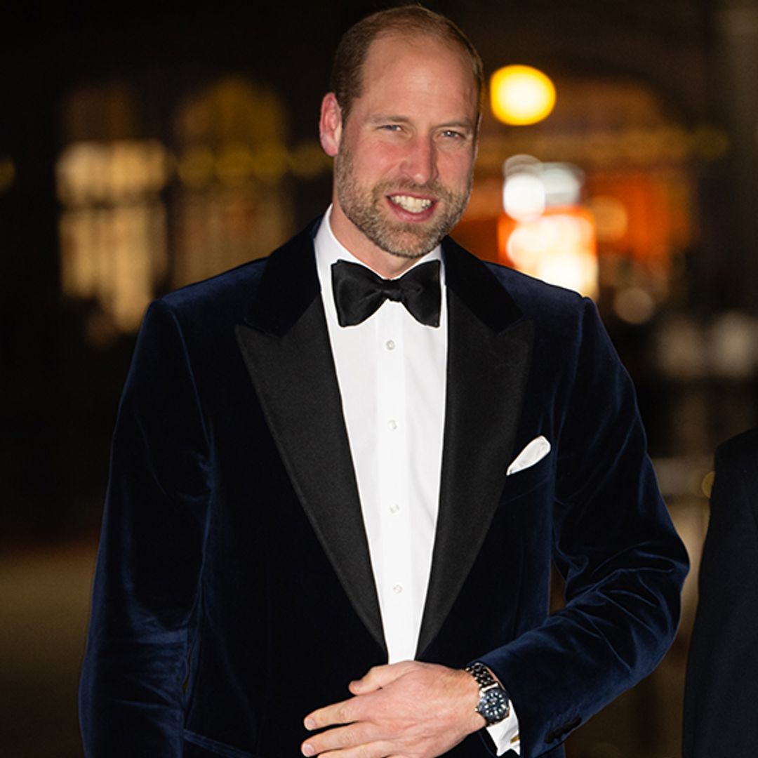 Prince William supported by cousins Ladies Kitty, Eliza and Amelia Spencer at Centrepoint Awards