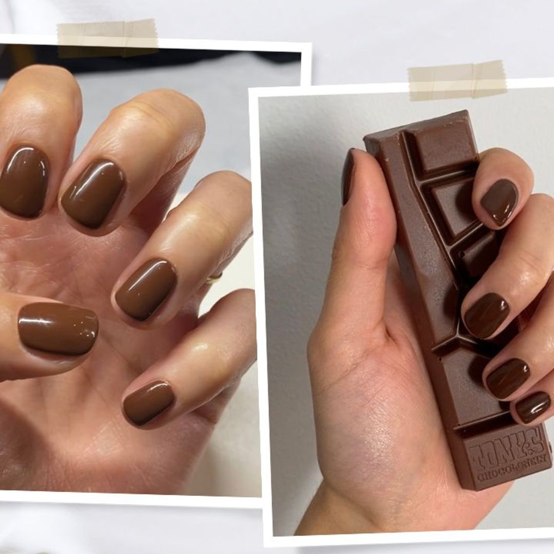 I tried the viral Chocolate Nails trend and the result was seriously tempting...