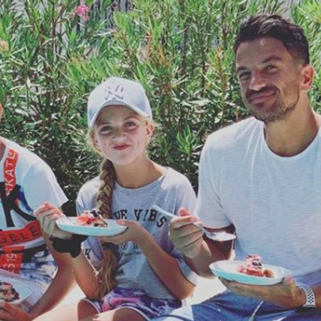 Peter Andre shares rare video of all four children playing together at home