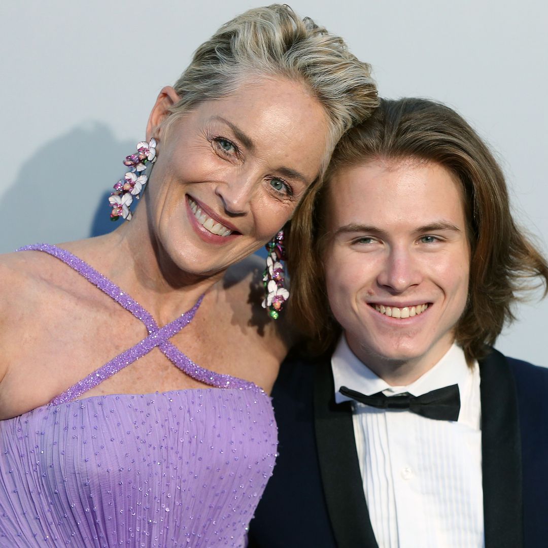 Sharon Stone's rarely seen son to follow in her footsteps