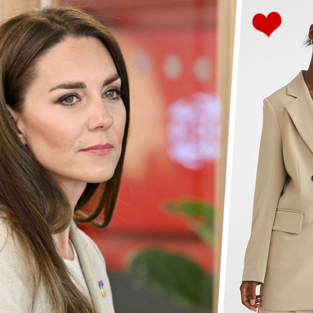 Loved Kate Middleton's autumnal blazer? H&M has the perfect lookalike