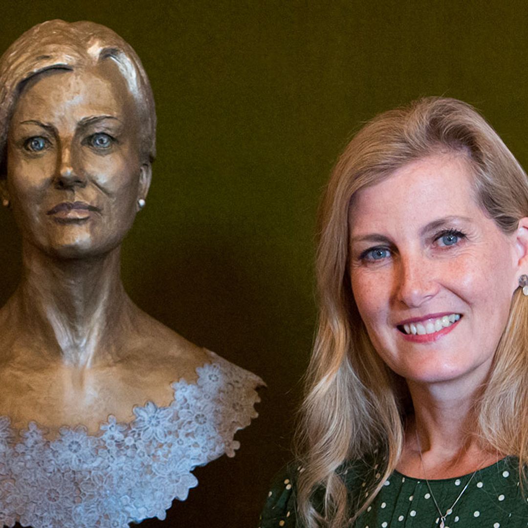 The Countess of Wessex unveils her incredible sculpture that made royal history