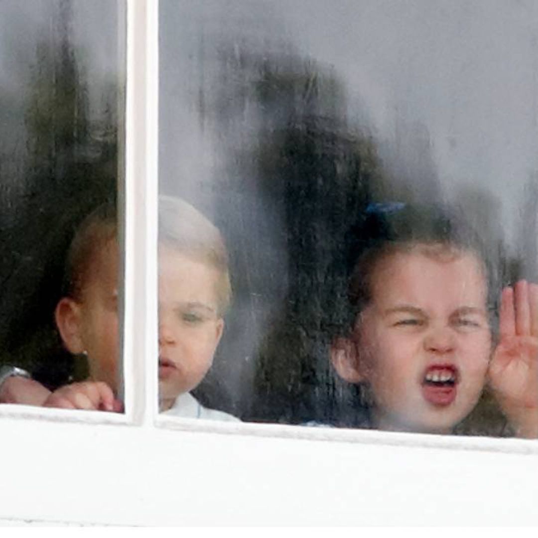 Prince George, Princess Charlotte and Prince Louis shocked by their dad's actions over the weekend