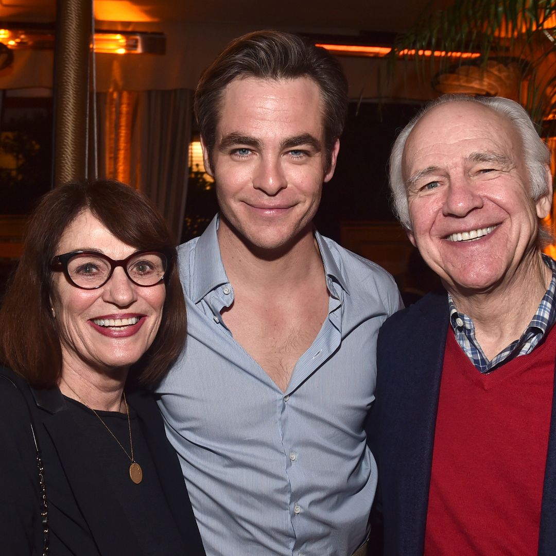 Gwynne Gilford, Chris Pine and Robert Pine attend the after party for the premiere of TNT's "I Am The Night" on January 24, 2019 in Los Angeles, California.