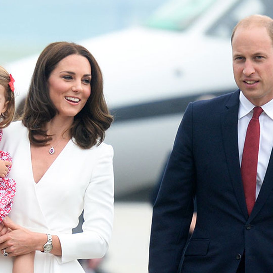 Princess Charlotte bears striking resemblance to Prince William in this amazing throwback