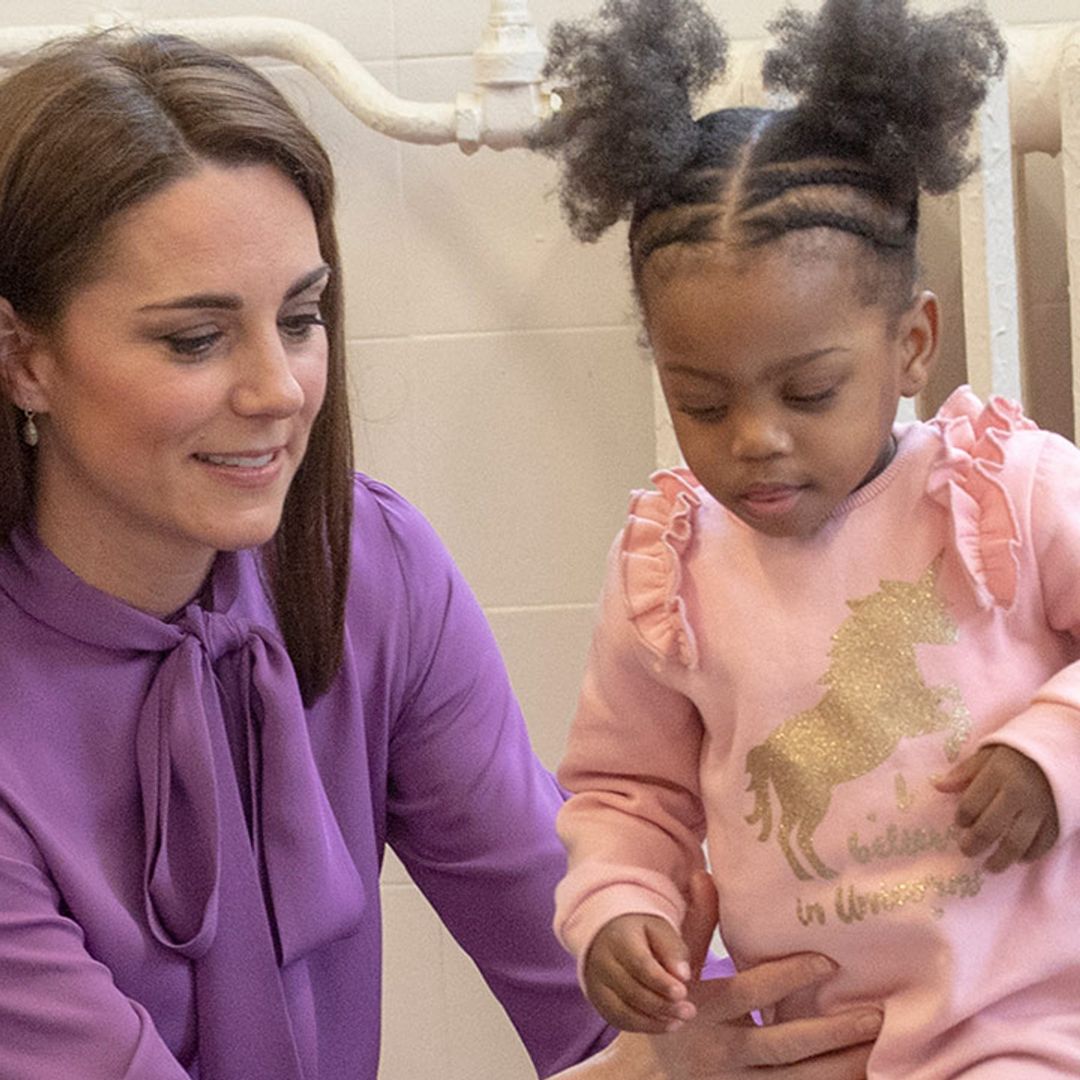 Kate Middleton bonds with diva twins in the making and talks Prince Louis on Lambeth visit