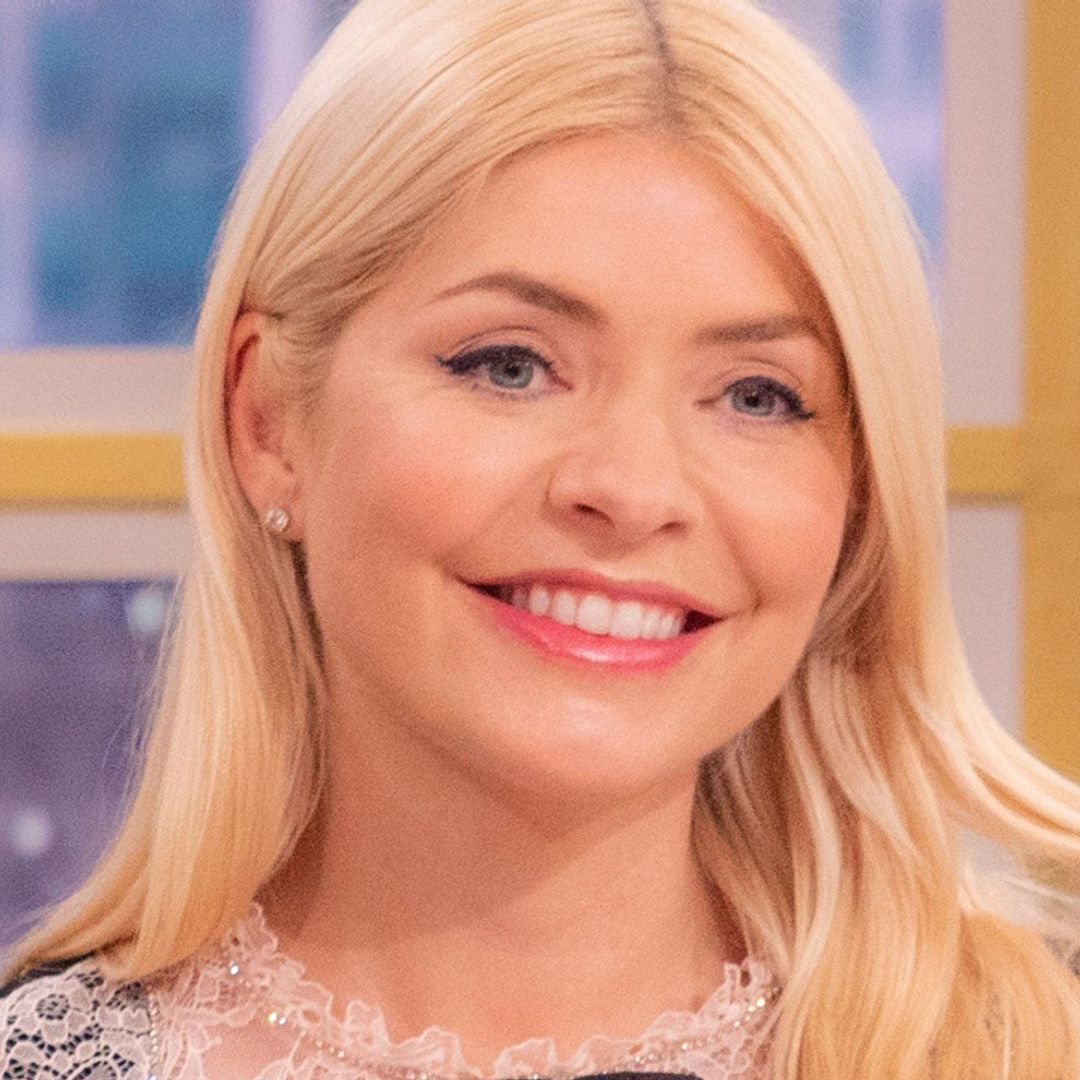 Holly Willoughby's chic mini skirt and sparkles are so Emily in Paris