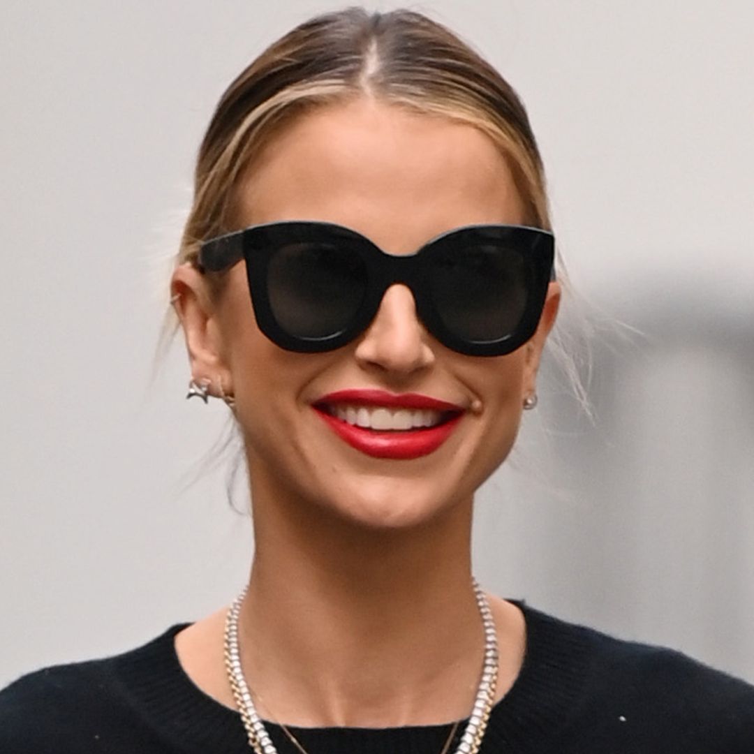 Vogue Williams' fans mistake her for supermodel in chic leather outfit