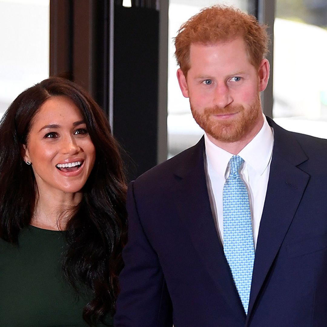 Prince Harry and Meghan Markle giggle inside Queen's rarely-seen childhood cottage