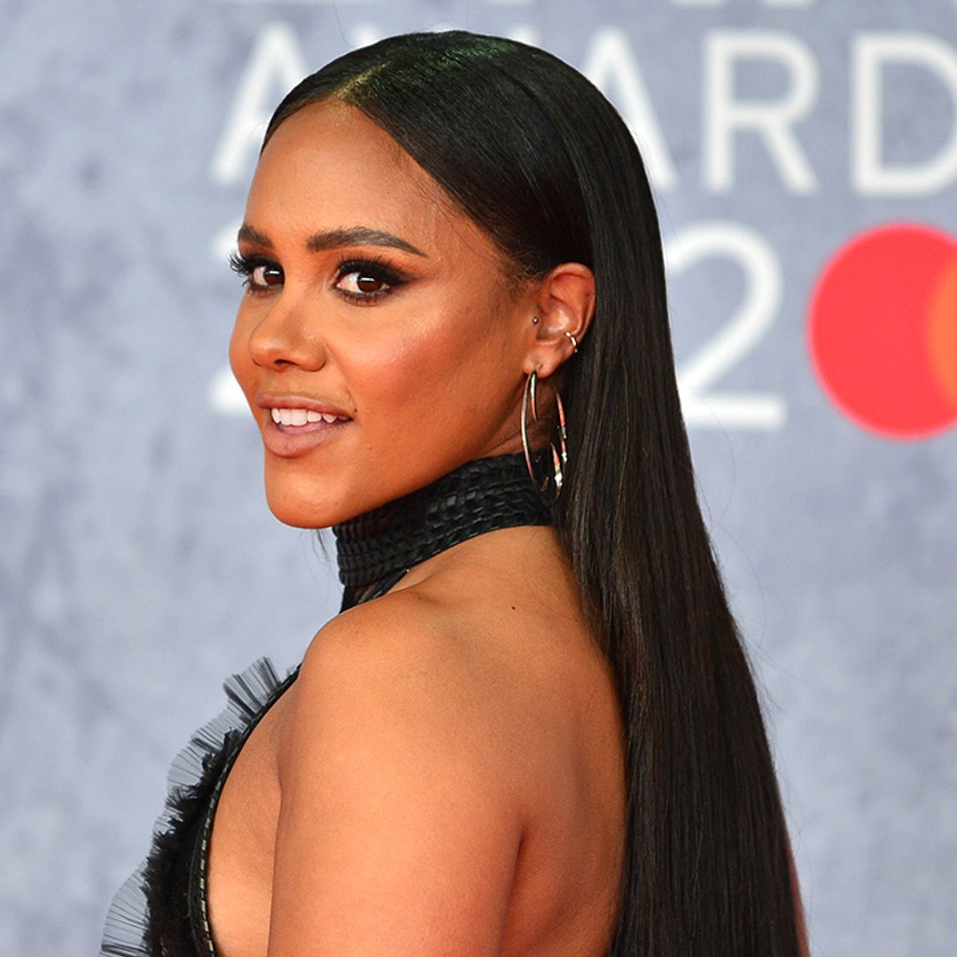 Alex Scott wows in daring cut-out corset for special celebration