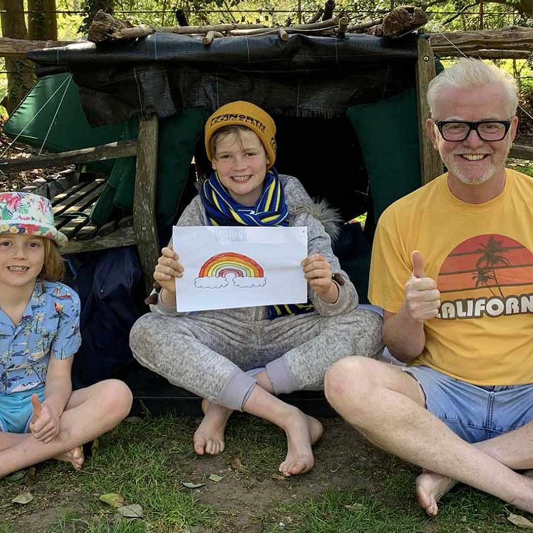DJ Chris Evans reveals son Noah is camping out for health heroes