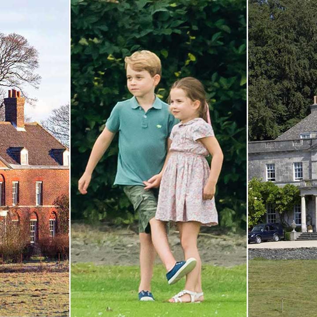 Royal childhood homes that will leave you speechless: Princess Charlotte, Princess Eugenie & more