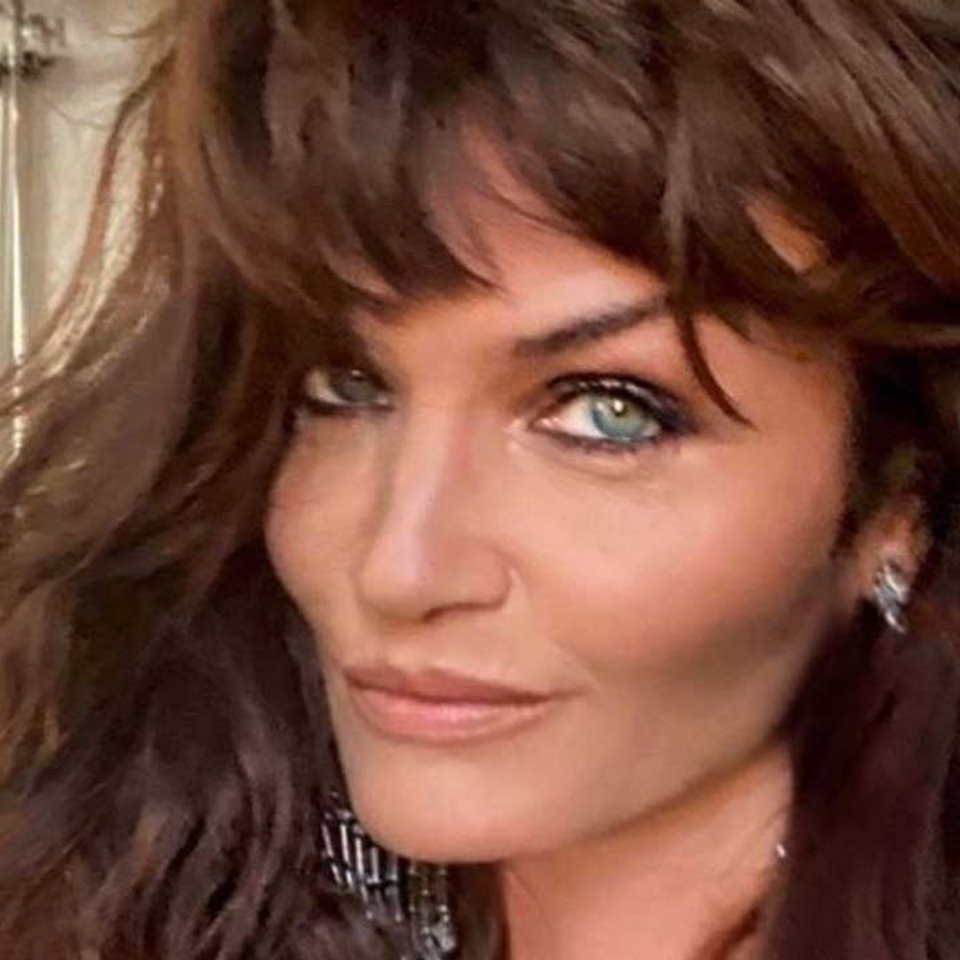 Helena Christensen causes a meltdown in low-cut bodysuit in jaw-dropping new photos