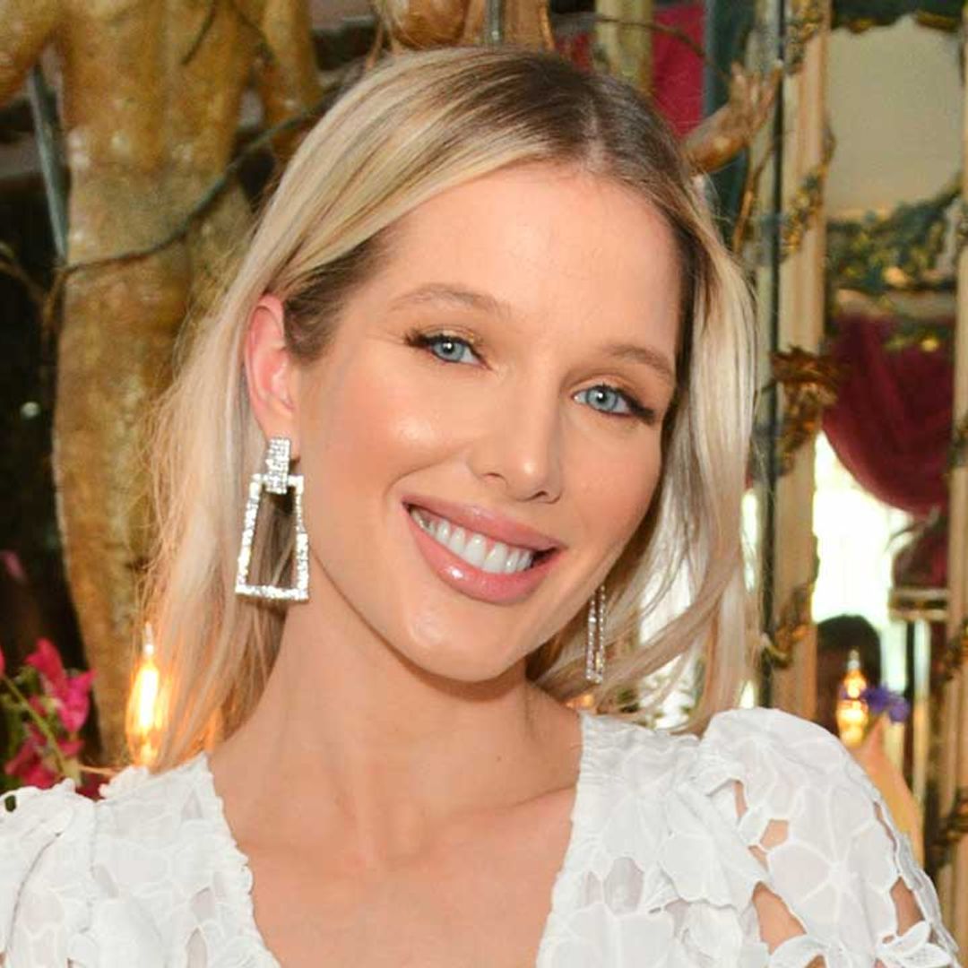Helen Flanagan dazzles in party-ready mini dress and heels