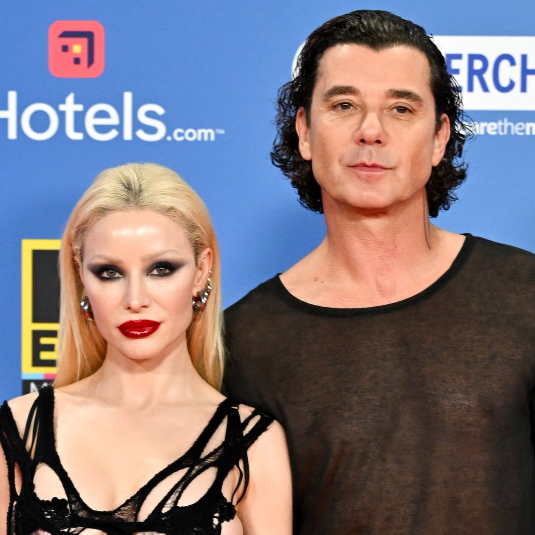 Gavin Rossdale's girlfriend commands attention in barely-there outfit at MTV EMAs