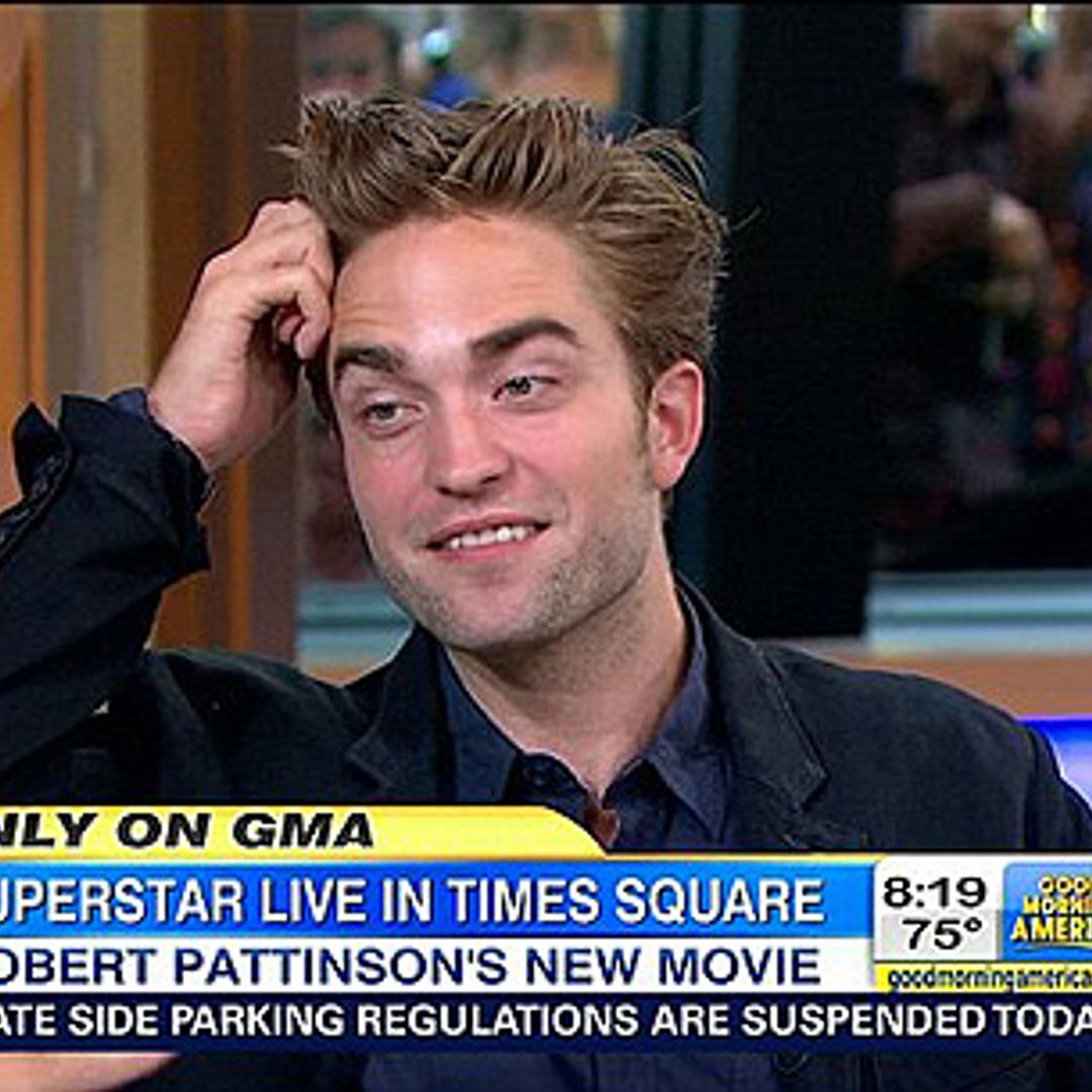 Robert Pattinson deflects crunch question over Kristen