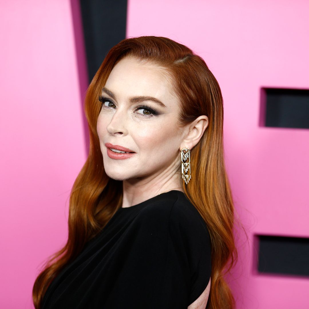 Lindsay Lohan admits her perspective on the world has changed since welcoming son Luai