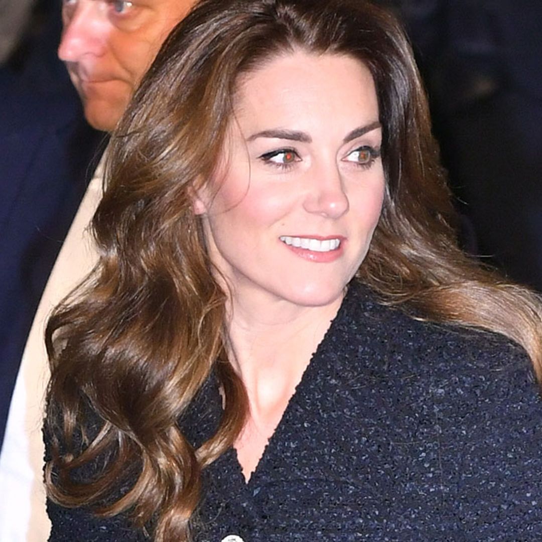 Kate Middleton wows in black Eponine dress and sparkly silver Jimmy Choos for a theatre night in London