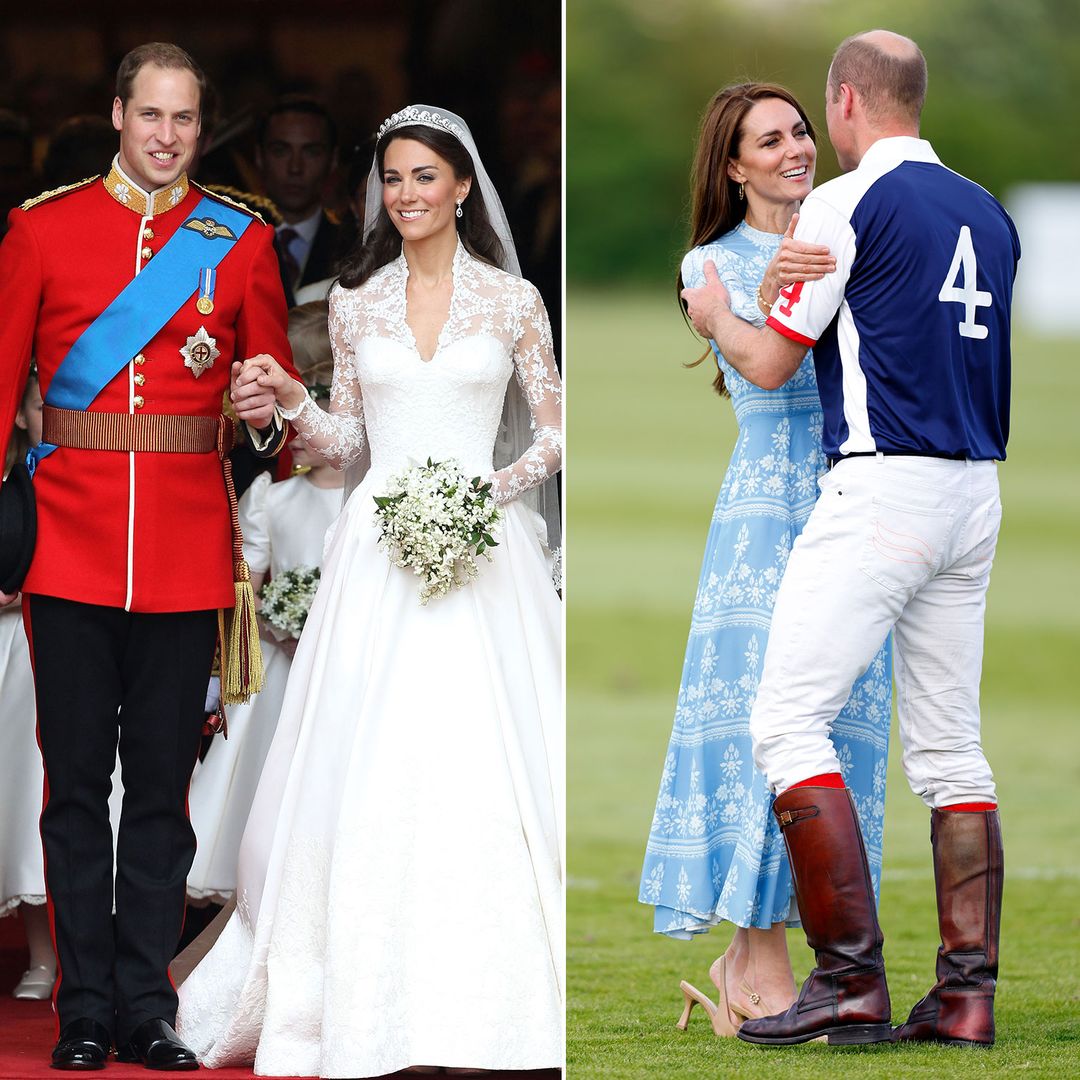 Prince William and Princess Kate's love story in 15 sweet photos