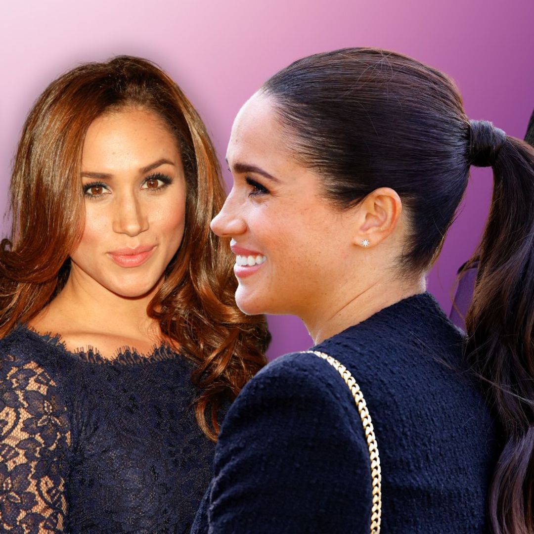 Meghan Markle's complete hair transformation through the years