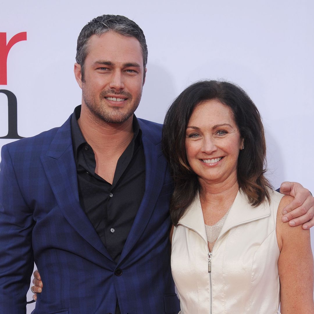 Taylor Kinney's stunning mom turns heads in photos with Chicago Fire star