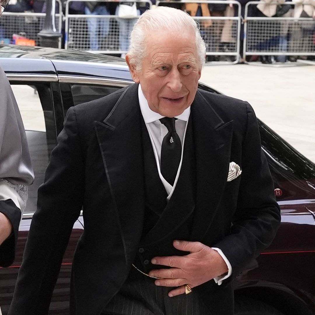 King Charles joined by loyal member of private staff at Duchess of Kent's funeral