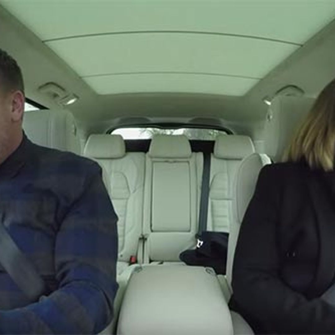Adele and James Corden sing their hearts out in Carpool Karaoke preview