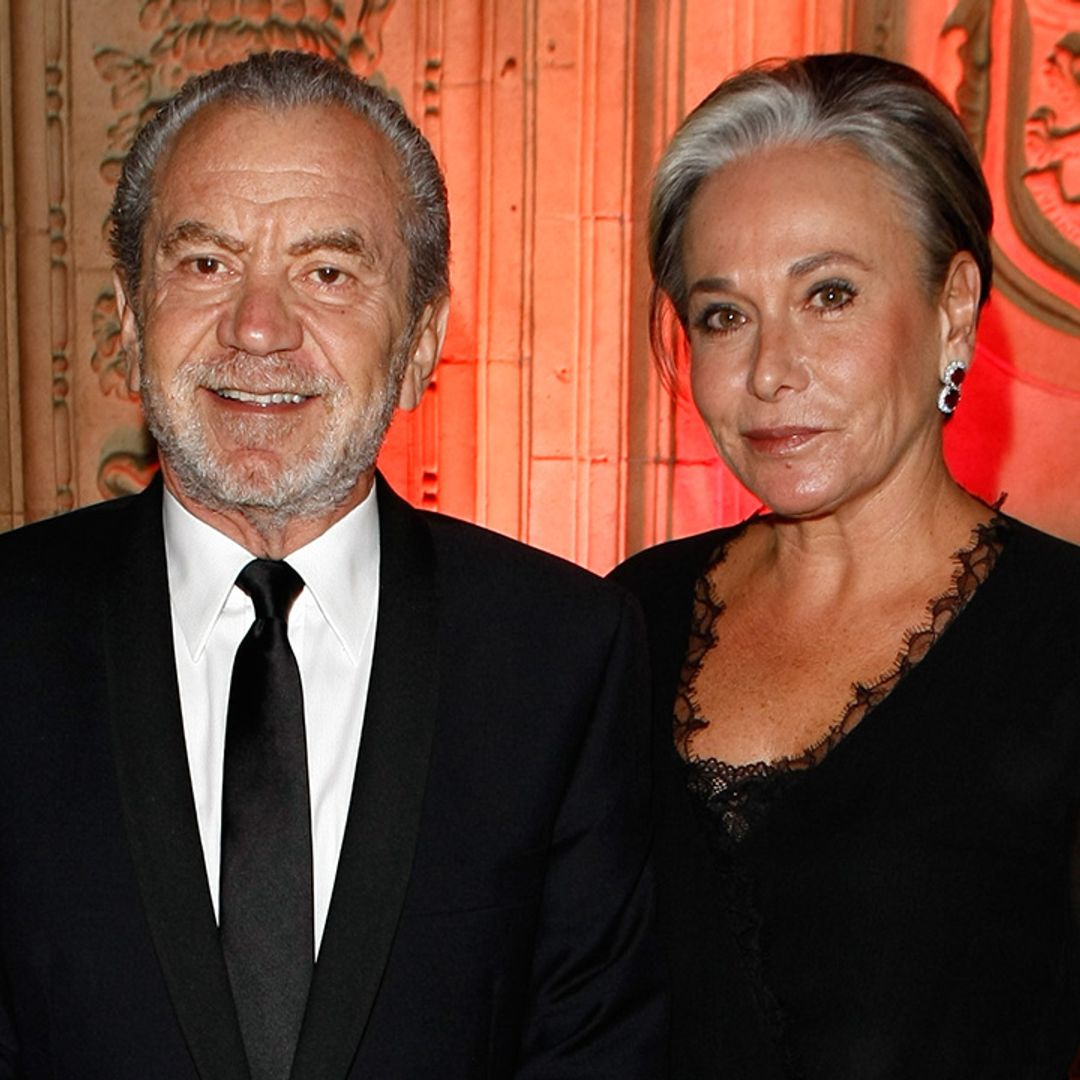 Unrecognisable Alan Sugar poses with ethereal bride in archived photo
