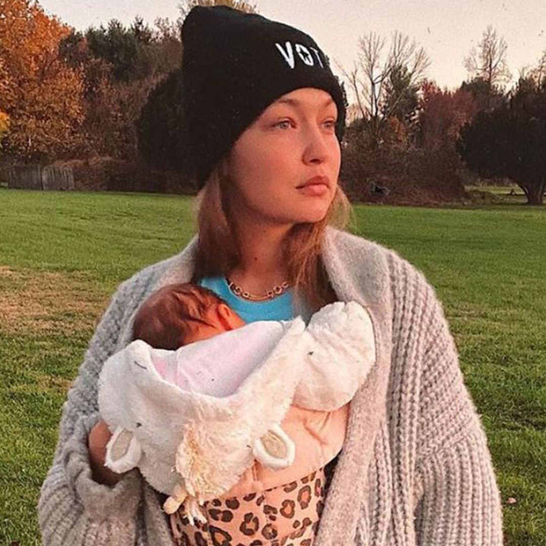 Gigi Hadid looks flawless in stunning new selfie with two-month-old baby daughter