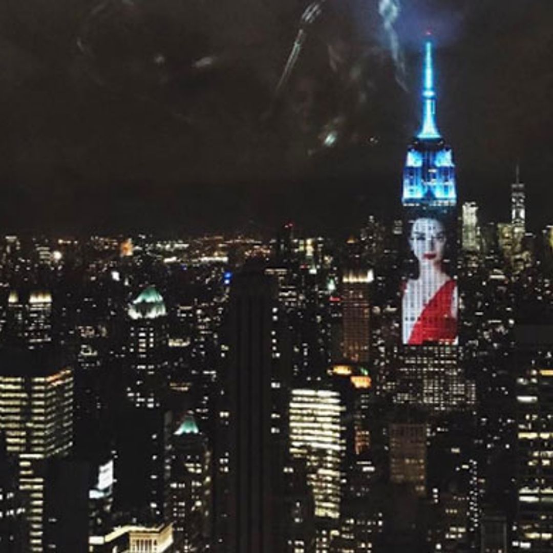 The world’s biggest fashion icons light up the Empire State Building