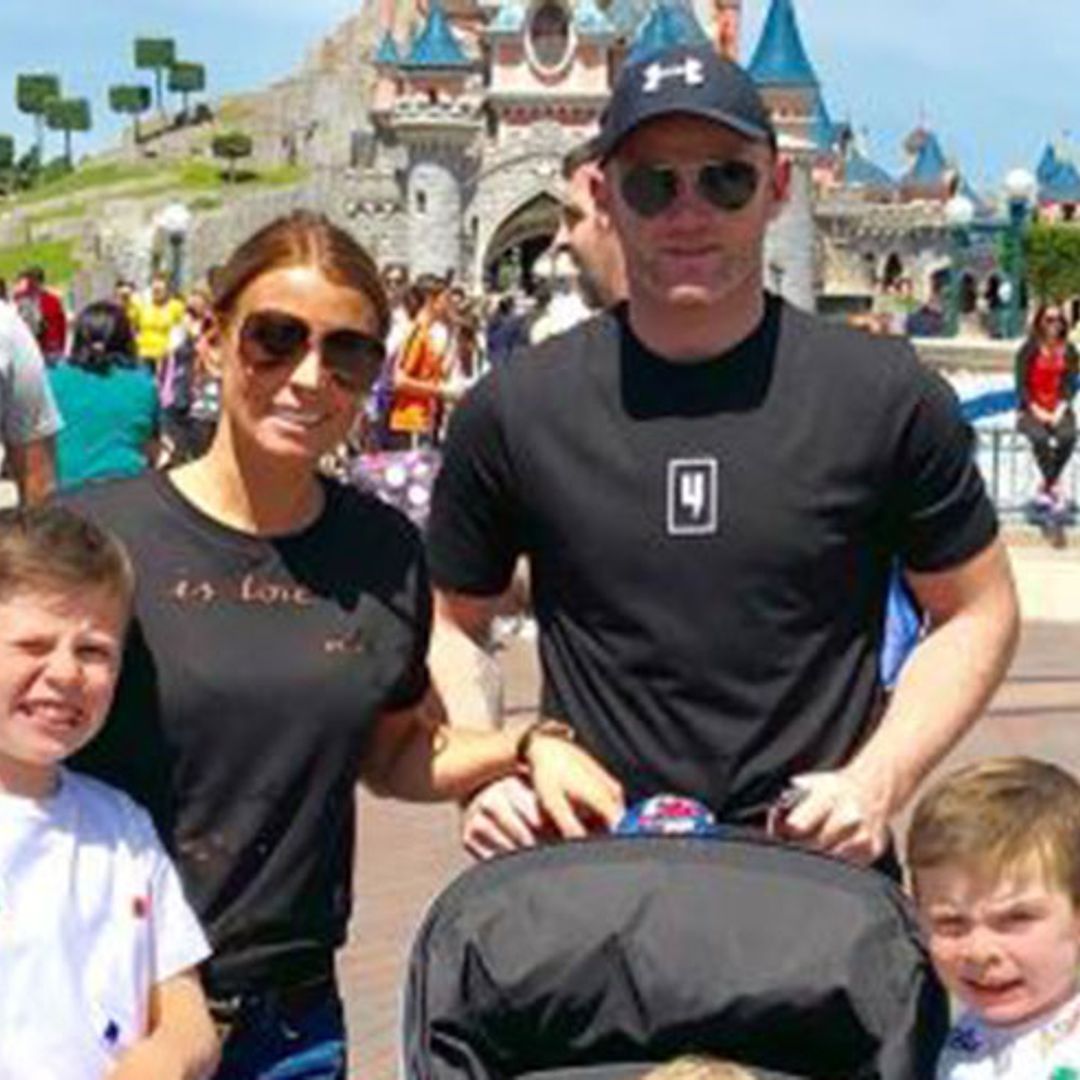 Inside Coleen and Wayne Rooney's magical trip to Disneyland: photos
