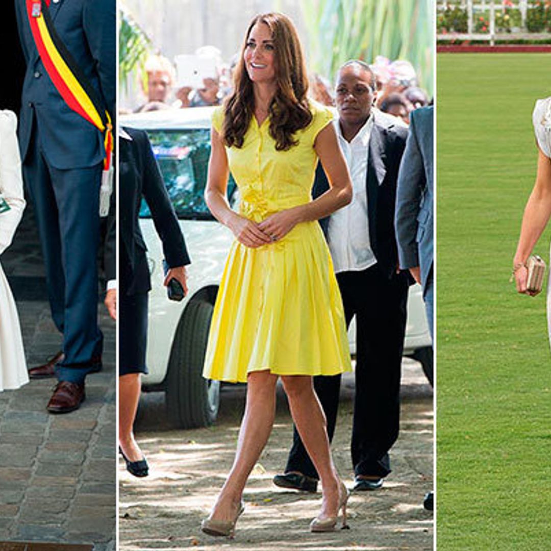 Kate Middleton's most stylish spring looks: Floral dresses, matching pant suits and more