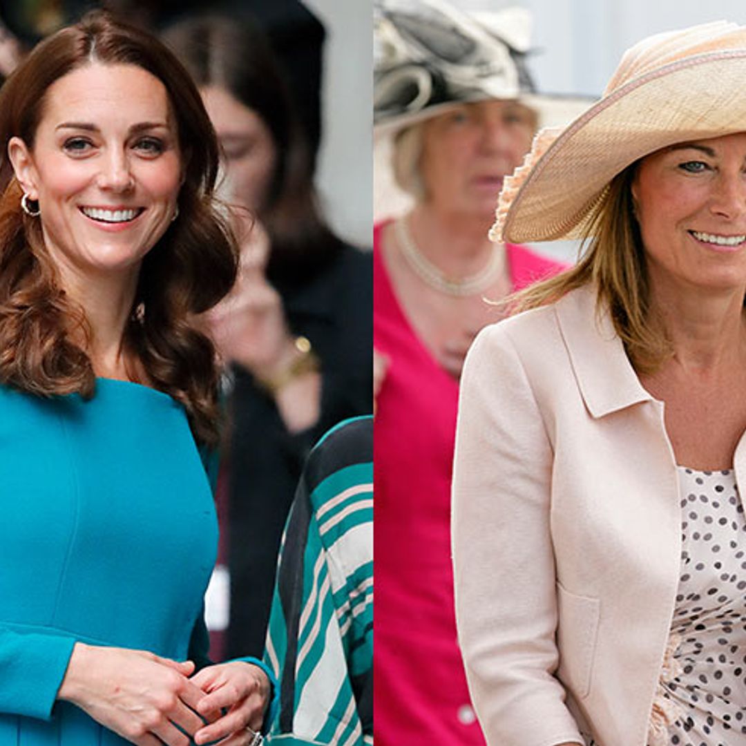 Carole Middleton wore nearly the EXACT same two dresses as Kate Middleton and looked amazing