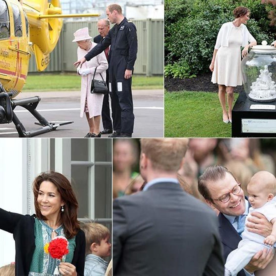 Best royal moments of the week: Prince Oscar, Queen Elizabeth and more