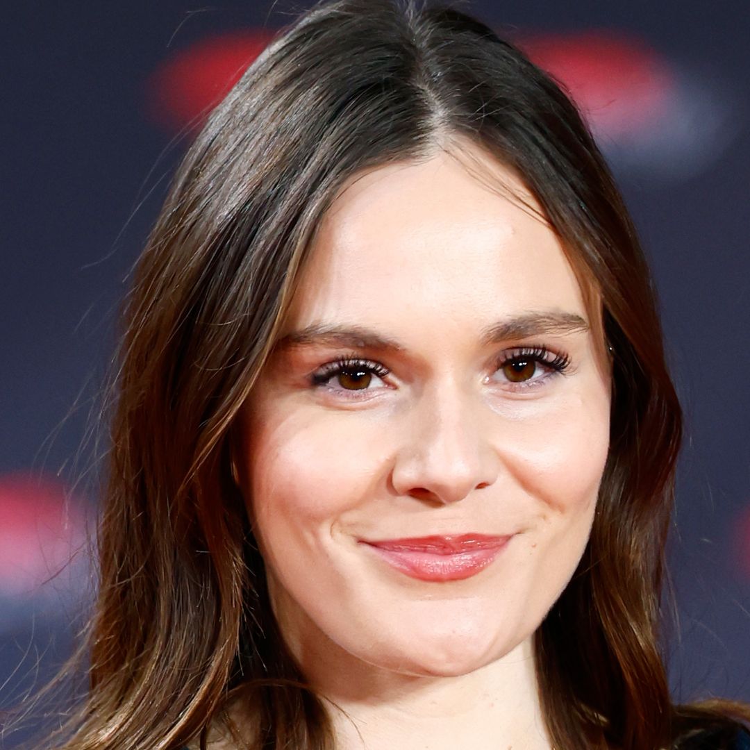 Holly Ramsay is a toned bride-to-be in low-slung sequin skirt